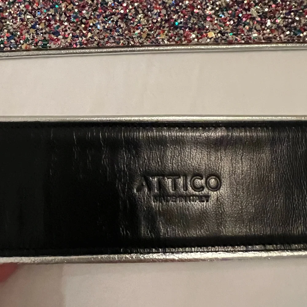 The Attico ankle / braclet straps glitter - Picture 3 of 7